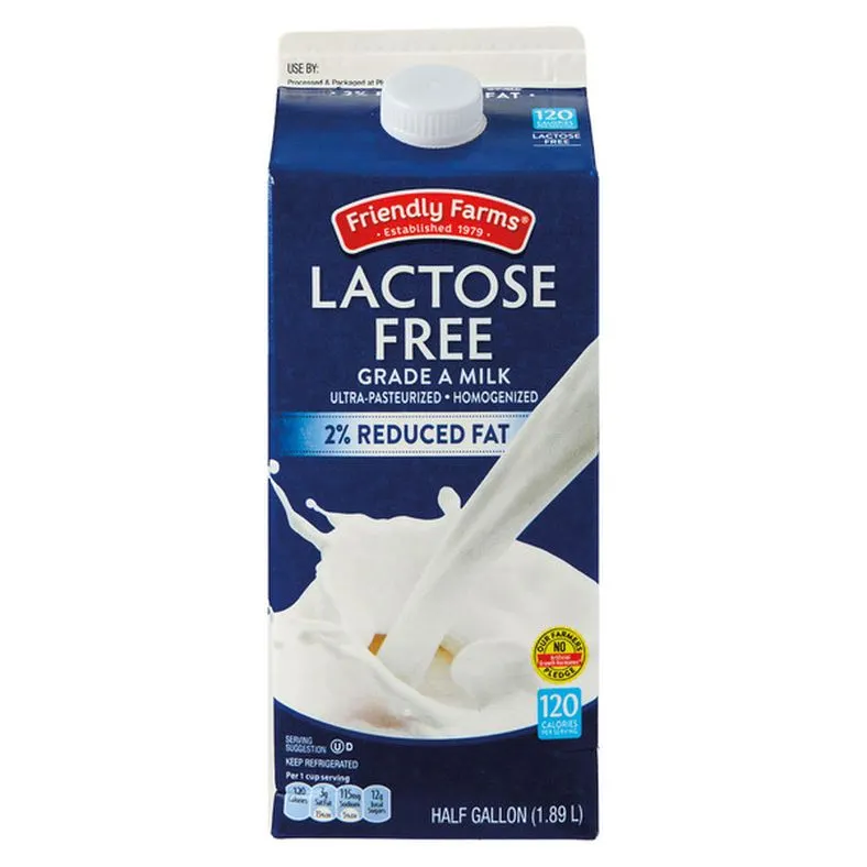 Friendly Farms 2% Lactose Free Milk