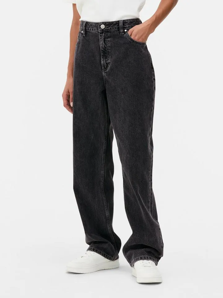 Jean droit taille haute The Edit