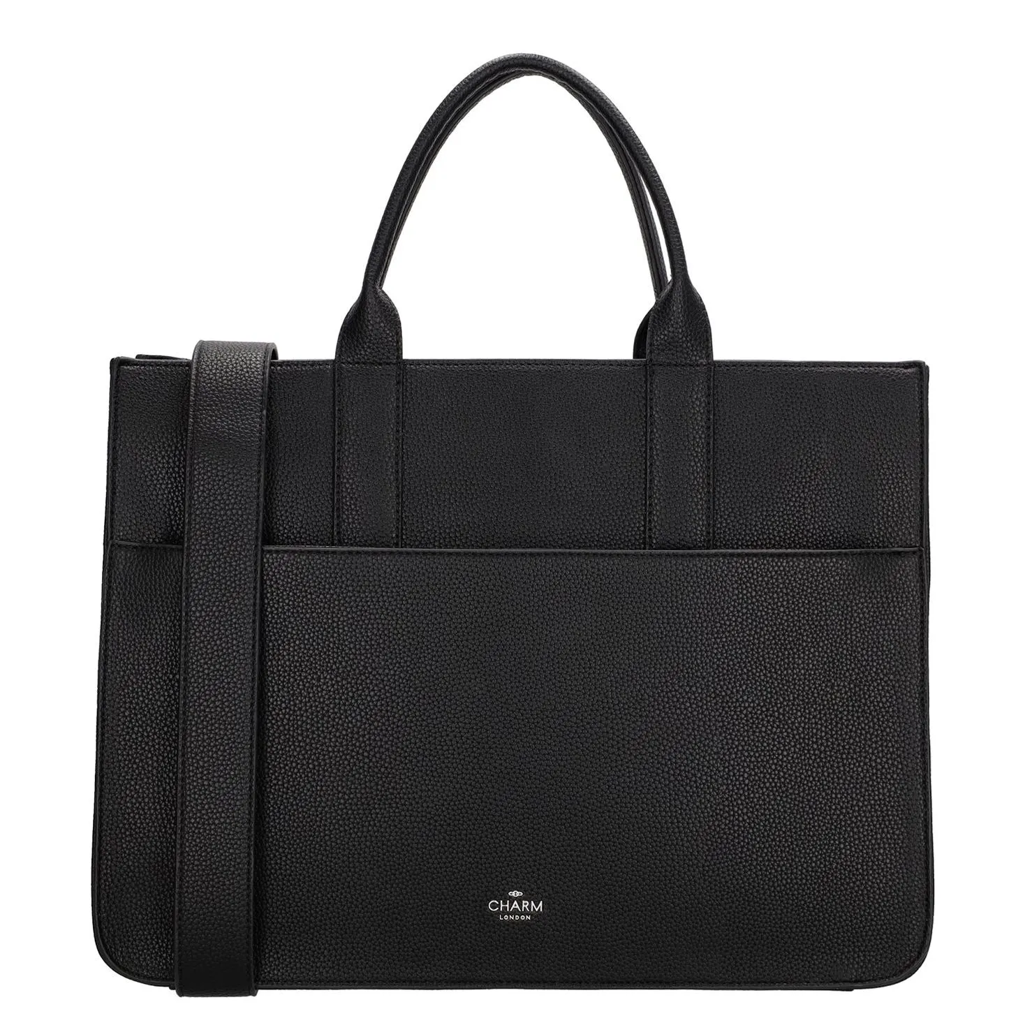 Charm London Princeton Laptopbag black handtas dames