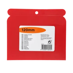 Spatola liscia in plastica per rasatura 12 cm
