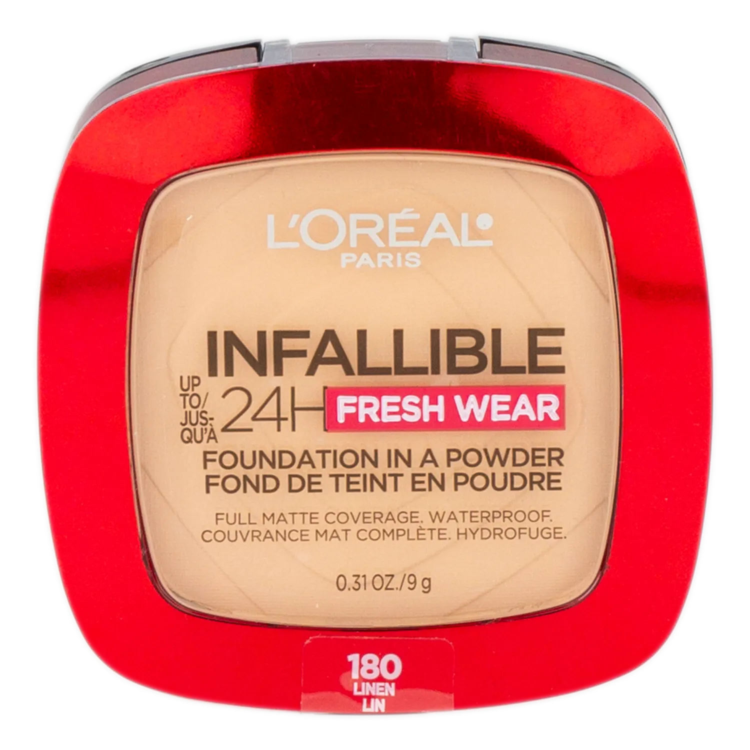 Base Maquillaje En Polvo 24H Fresh Wear Fondation Powder Linen L’ORÉAL 58 G