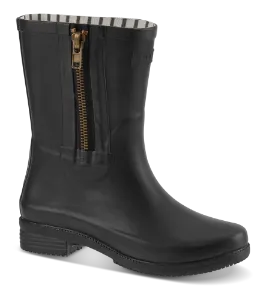 B&CO Damegummistøvel sort