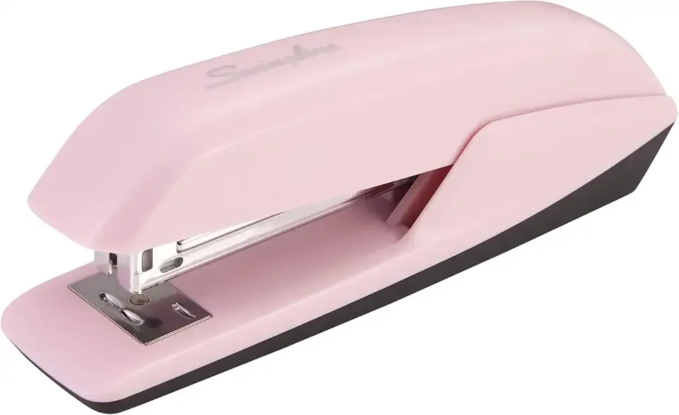 Swingline Stapler, 20 Sheet Capacity, 545 Desktop Stapler, Blush Pink (S7054513)