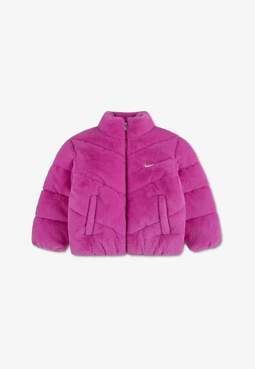 QUILTED FAUX FUR JKT - Vinterjakke - playful pink