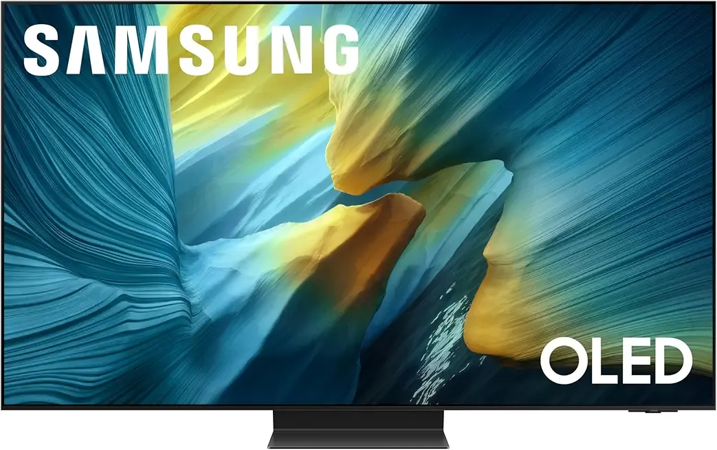 SAMSUNG 55-Inch Class OLED S95F 4K Glare Free Smart TV (2025 Model) NQ4 AI Gen3 Processor, OLED HDR Pro, Motion Xcelerator 164Hz, Dolby Atmos, Samsung Vision AI, Alexa Built-in