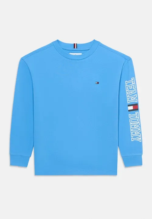 TEAM GRAPHIC UNISEX - Topper langermet - copenhagen blue