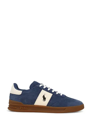 Ralph Lauren Heritage Aera Suede Trainers