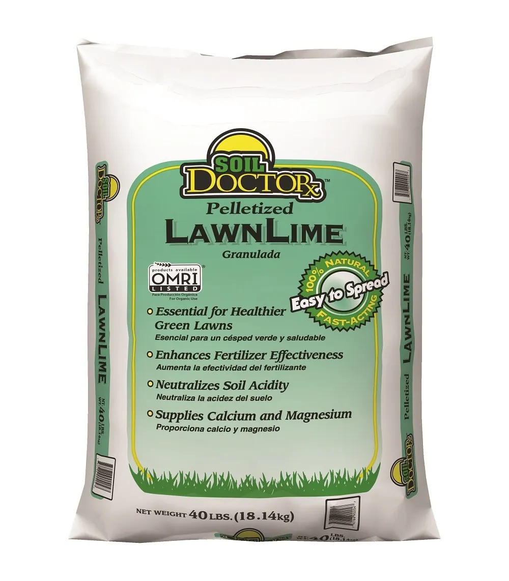 Pelletized Lawn Lime 40 pounds Organic Lime pH balancer