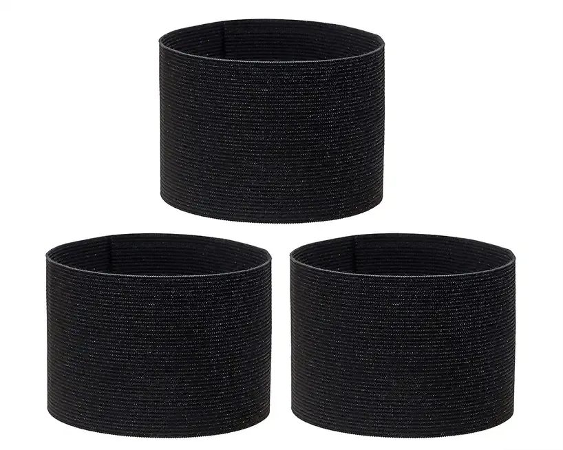 ONLYKXY 3PCS Captain Armbands 7x32.5CM/2.75x12.79inch Adjustable Leader Armband Team Sport Armband for Soccer Basketball Volleyball School Team Competition Coach Players Wrist Arm Bands