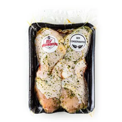 coxa de frango temperada kg
