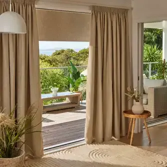 Studio One Amano Pencil Pleat Curtains Pair