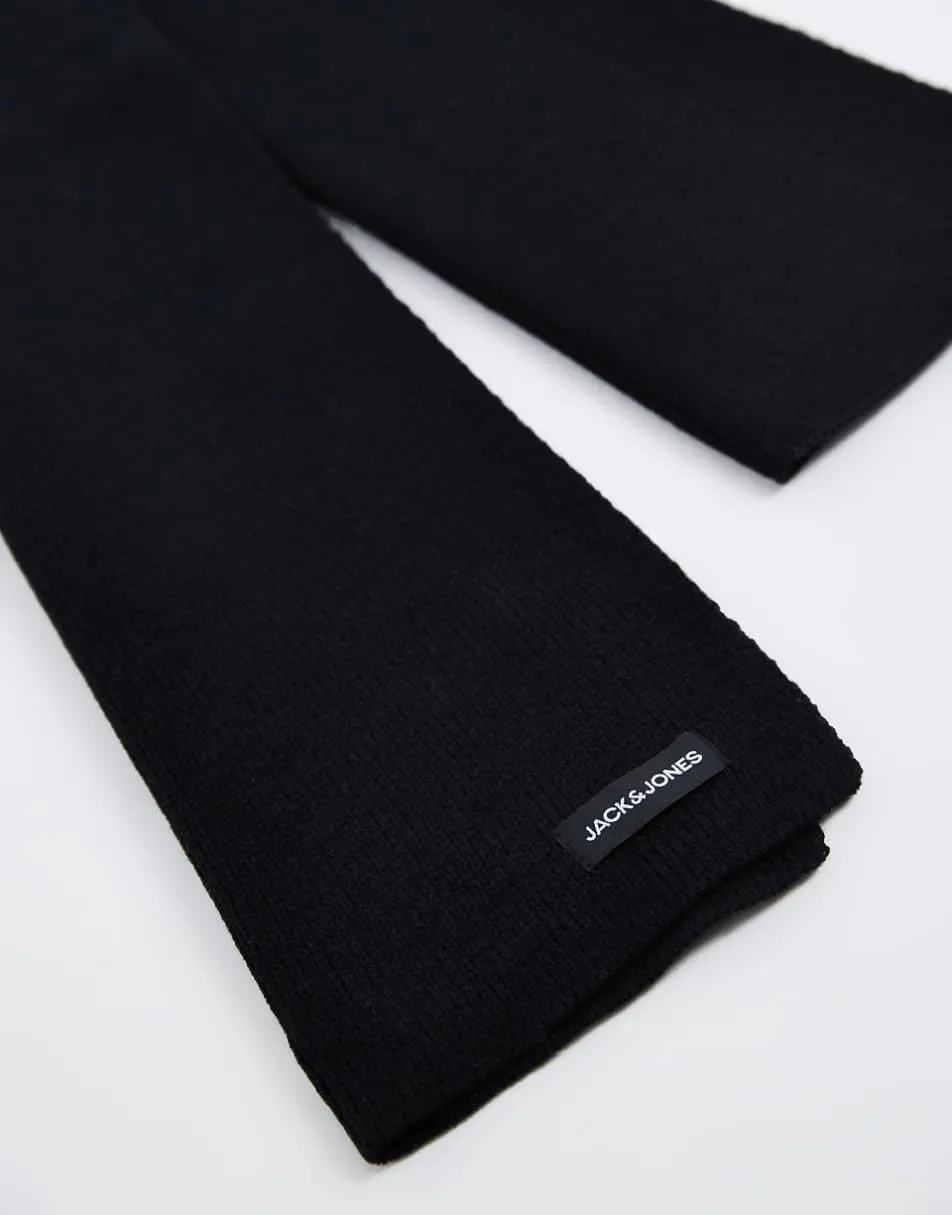 Jack & Jones scarf in black