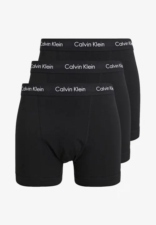 TRUNK 3 PACK COTTON STRETCH - Boksershorts - black