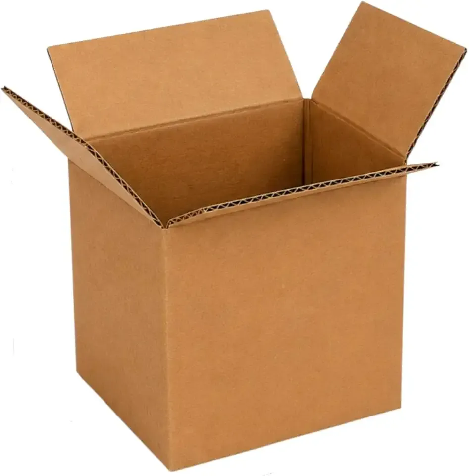 Corrugated Shipping Boxes - Pack of 25 (6x6x6) | Eco Friendly & 100% Recyclable 3PLY Corrugated Box