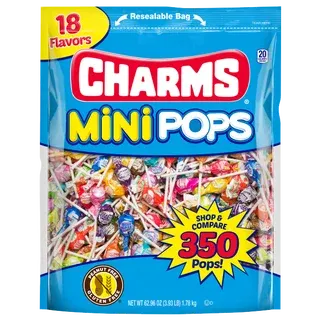 Charms Mini Pops, Assorted Flavors, 350-count