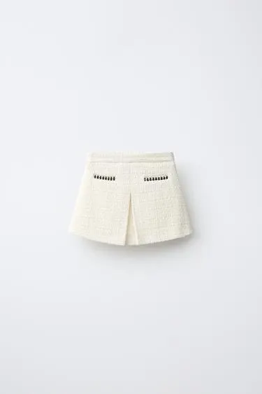 STRUCTURED POCKET SKIRT