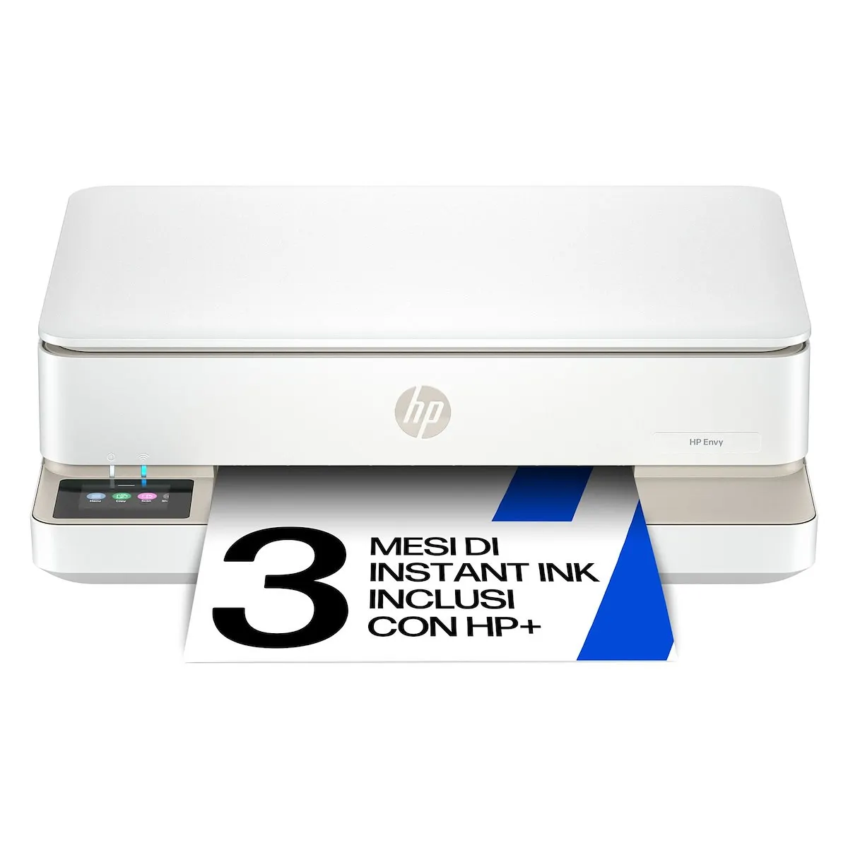 HP - HP Envy 6120e Stampante Multifunzione inkjet a colori Copia Scansione Wifi - 3 mesi di Instant ink inclusi con HP+