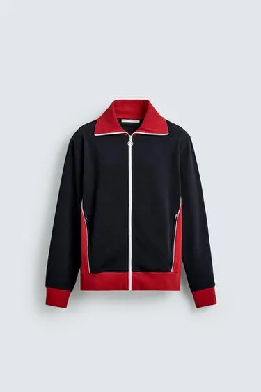 RETRO COLOUR BLOCK JACKET