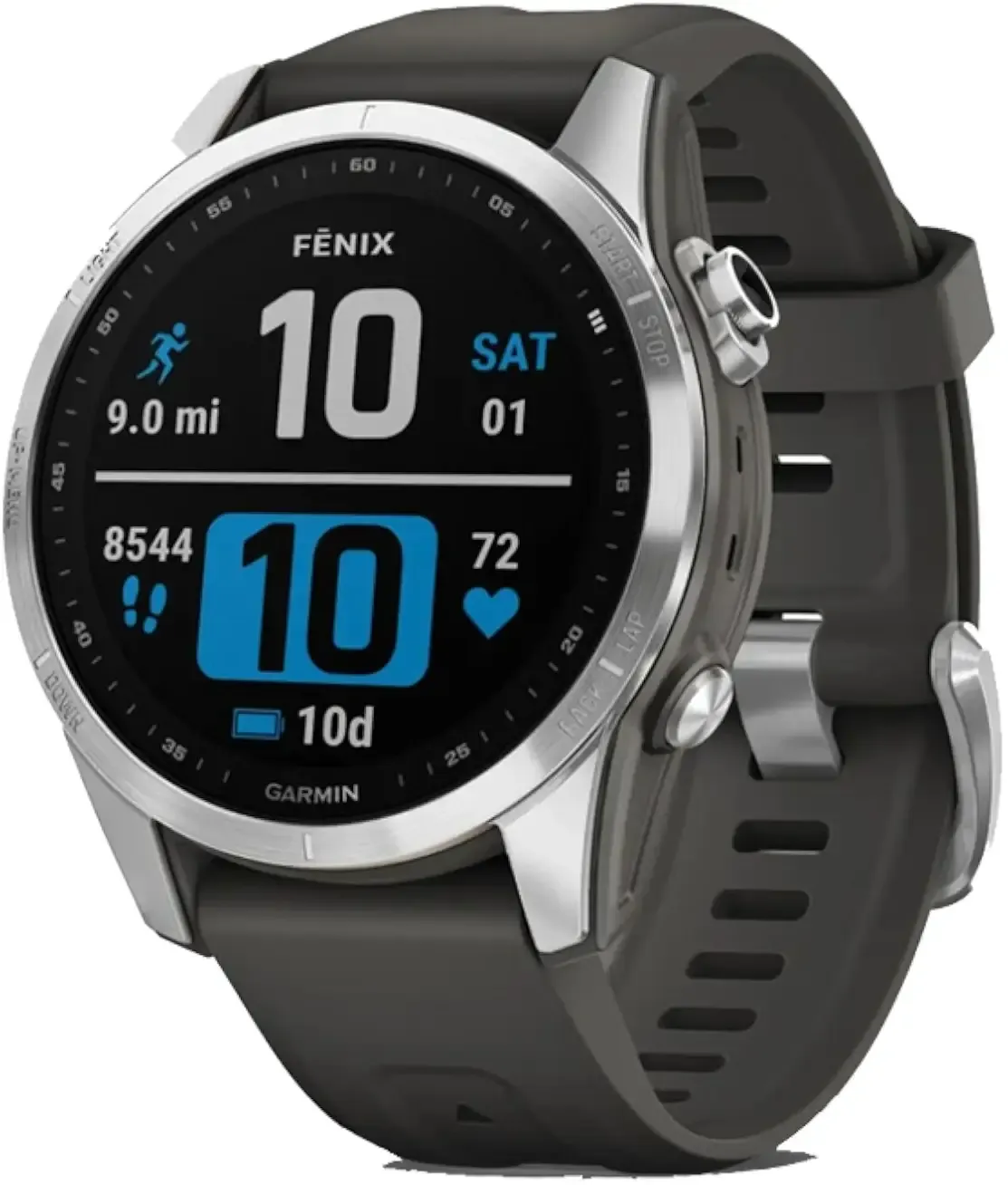 Fenix 7S Solar Carbon