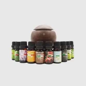 Milano Diffuser & 10pc Oil Dark Wood 501930