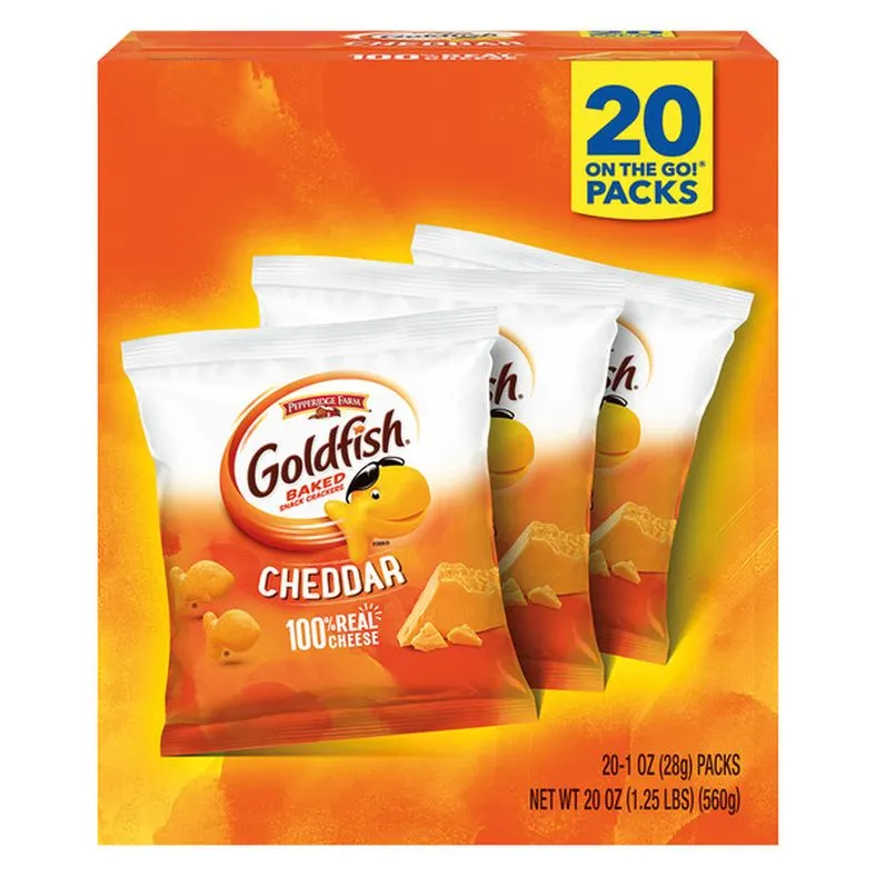 Pepperidge Farm Goldfish Portion Packs 20 count