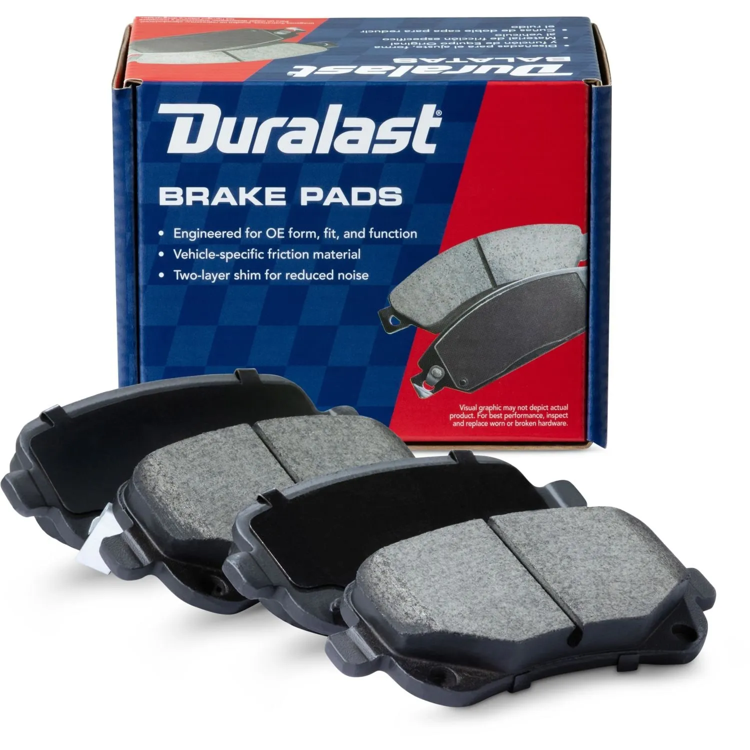 Balatas Ceramicas Duralast D1326