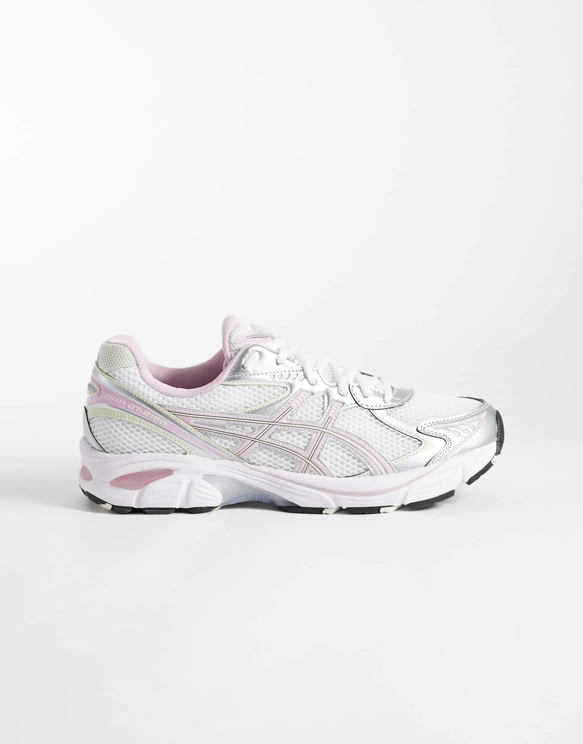 Asics GT-2160 trainers in white and rose