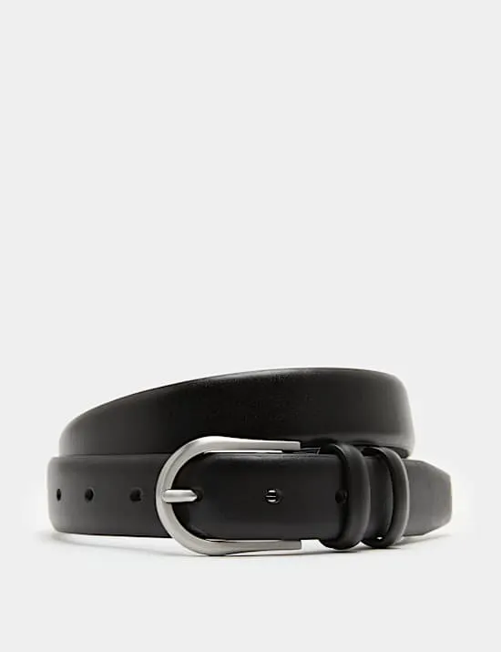 Leather Buckle Belt