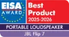 JBL Flip 7 Bluetooth-høyttaler, svart
