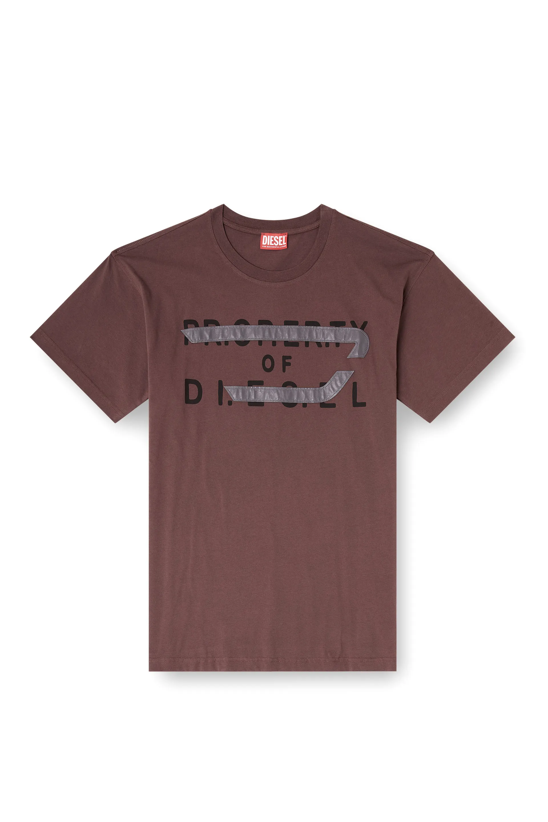 Regular T-shirt with D appliqué