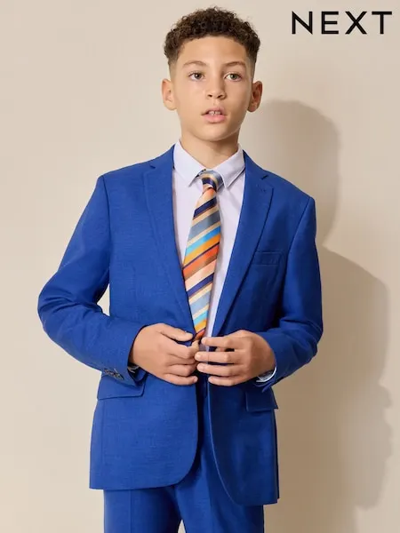 Cobalt Blue Suit Jacket (3-16yrs)