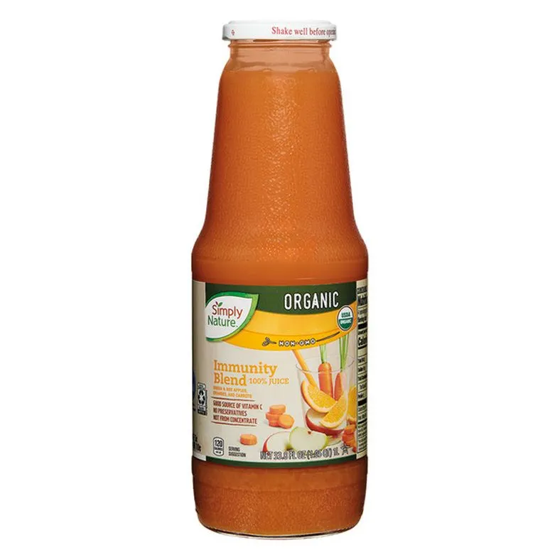 Simply Nature Organic Immunity Blend 100% Juice