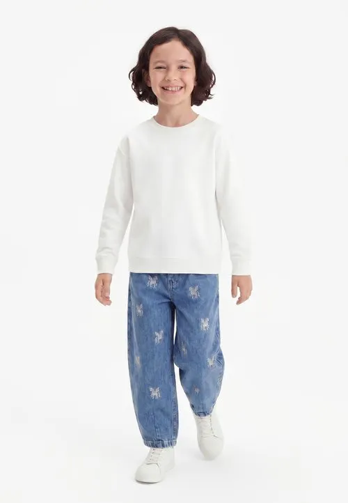NMFBELLA - Jeans relaxed fit - medium blue denim