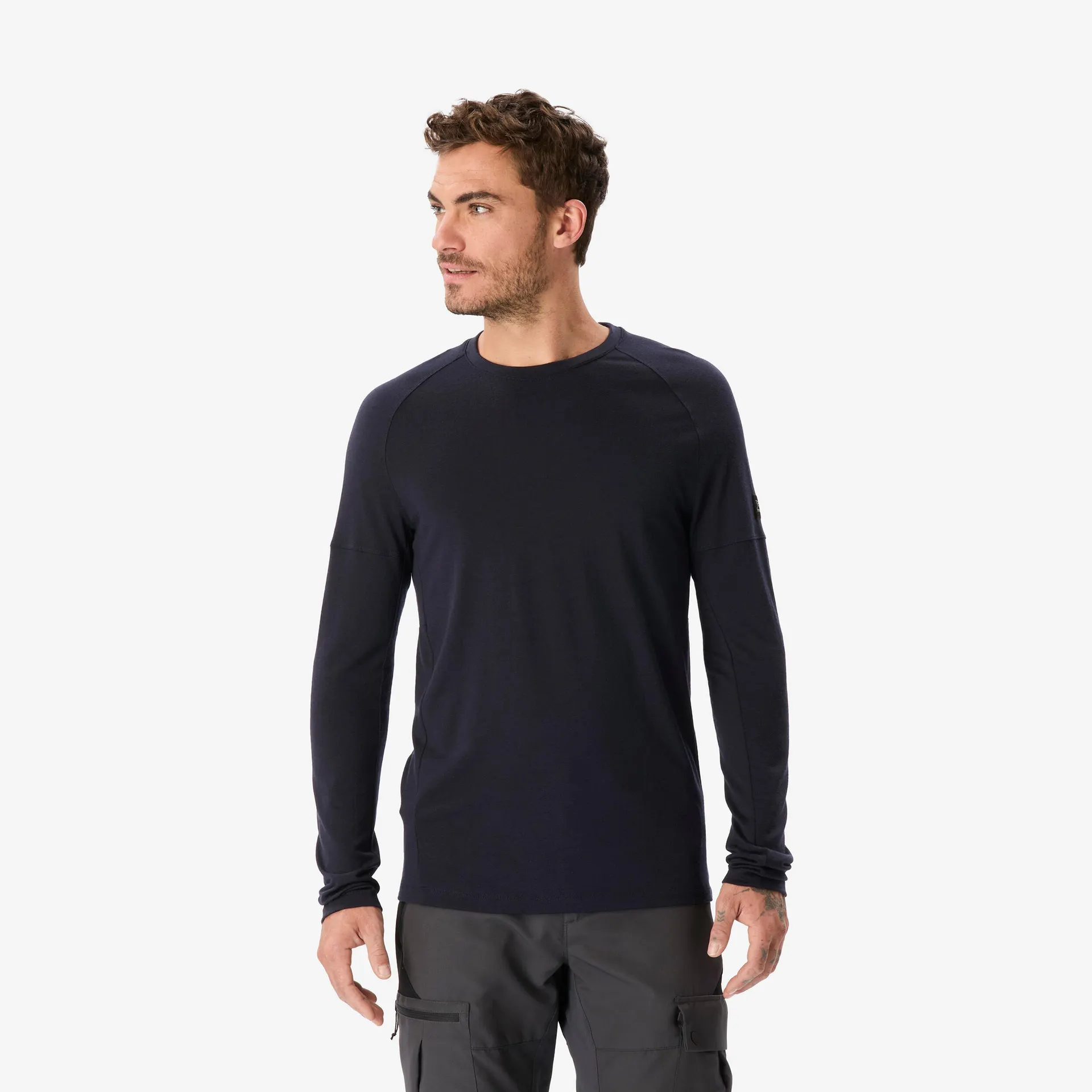 SIMOND Pánské tričko s dlouhým rukávem z vlny merino Merino Resist