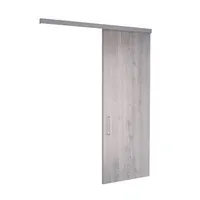 Kit Puerta De Paso Corrediza 100x235cm Ceniza