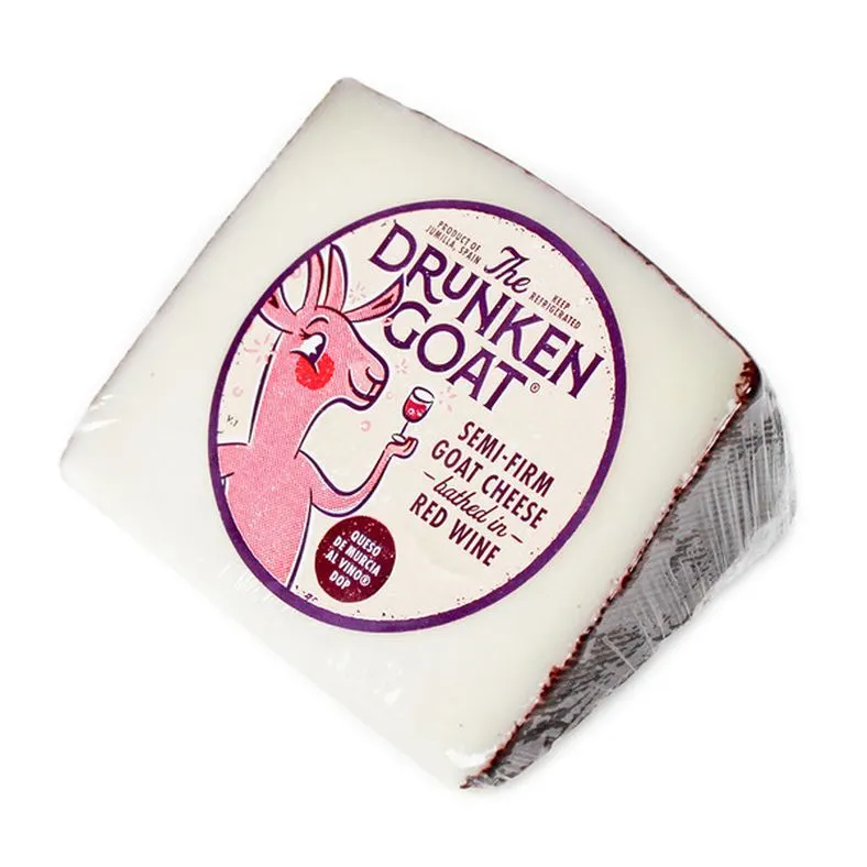 The Drunken Goat Spanish Goat Cheese Bathed in Red Wine