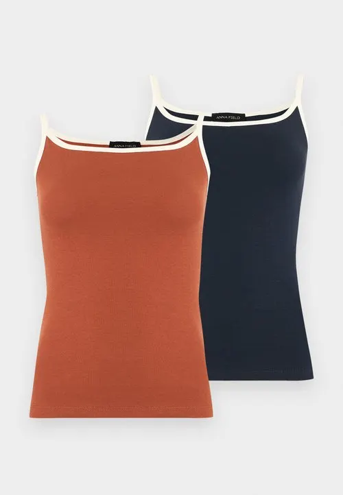 Topper - ginger bread/egret/navy