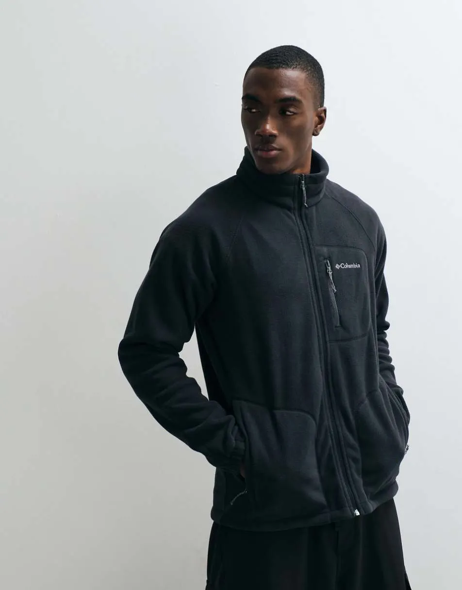 Columbia Fast Trek II full zip tech fleece in black