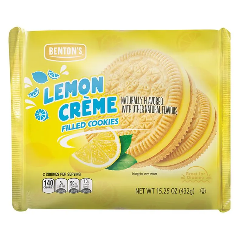 Benton's Lemon Sandwich Cremes