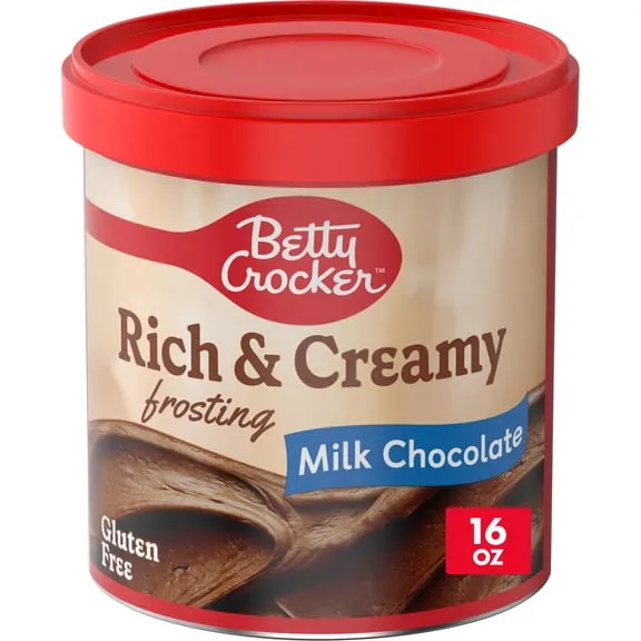 Betty Crocker Rich and Creamy Milk Chocolate Frosting, Gluten Free, 16 oz $1.96 12.3 ¢/oz
