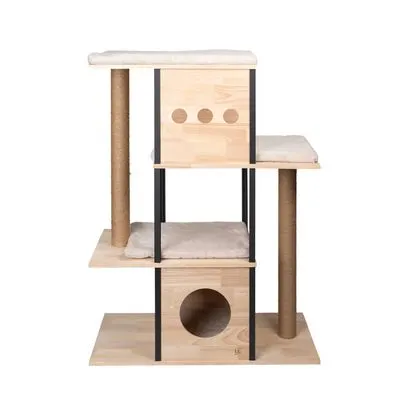 Designed by Lotte Arbre à chat en bois Nala L