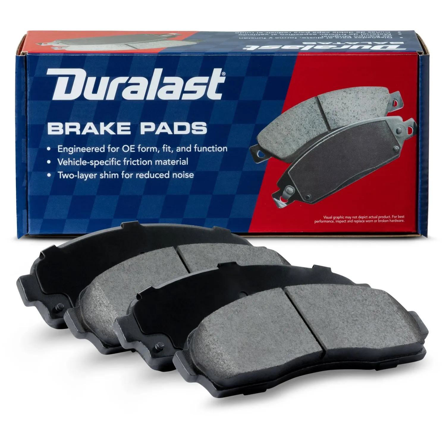 Balatas Duralast de Cerámica MKD833