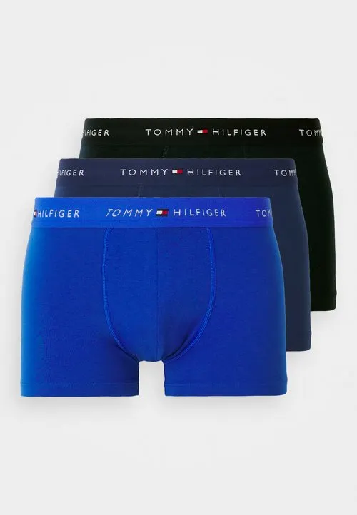 SIGNATURE TRUNK 3 PACK - Boksershorts - light blue/blue/black