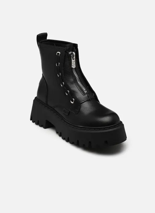 Enkellaarzen en boots Aspen Zip dames zwart