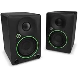Mackie CR3.5BT 3.5" Creative Reference Powered Studio Monitors with Bluetooth, Tone Knob and Location Switch — Active Speakers for Music Production, Desktop Computer, Gaming, HiFi Listening
