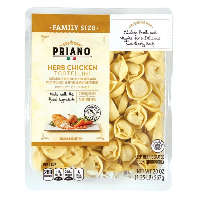 Priano Chicken Herb Tortellini