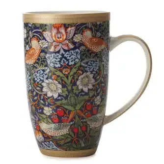 Mug MXW William Morris Strawberry Thief Blue Coupe 420ML