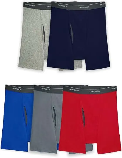 Fruit of the Loom Men's Coolzone Boxer Briefs, Moist…