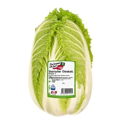Da komm ich her! Chinakohl foliert