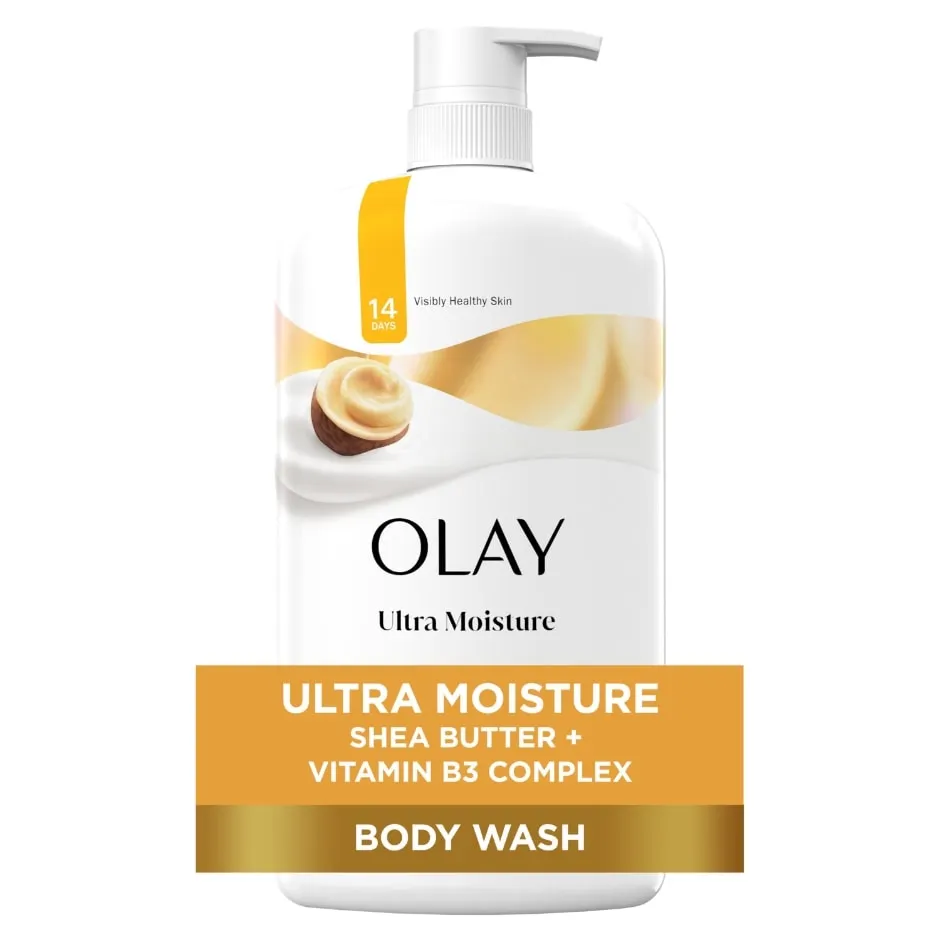 Olay Ultra Moisture Body Wash with Shea Butter, 27 FL OZ